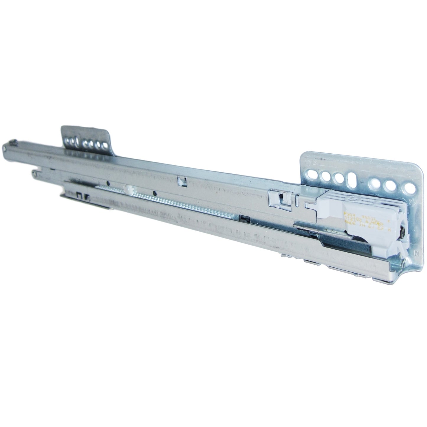 Rail de tiroir à extension totale GRASS Nova Pro, droit, 450 mm, avec amortisseur et mécanisme de fermeture automatique