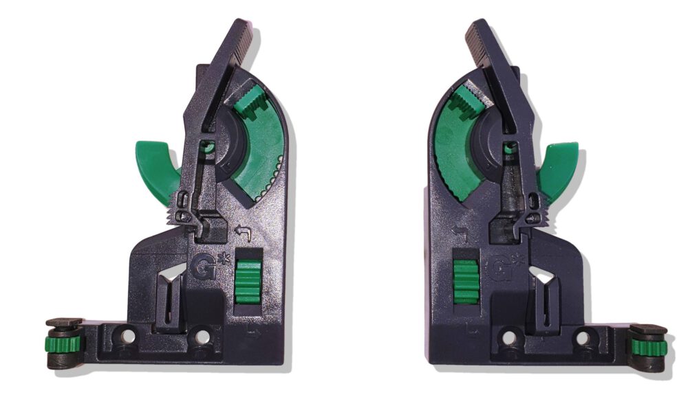 GRASS Dynamoov drawer runners for wooden drawers, full extension with soft-close damping and 3D adjustment options. 1 pair of drawer runners including couplings.