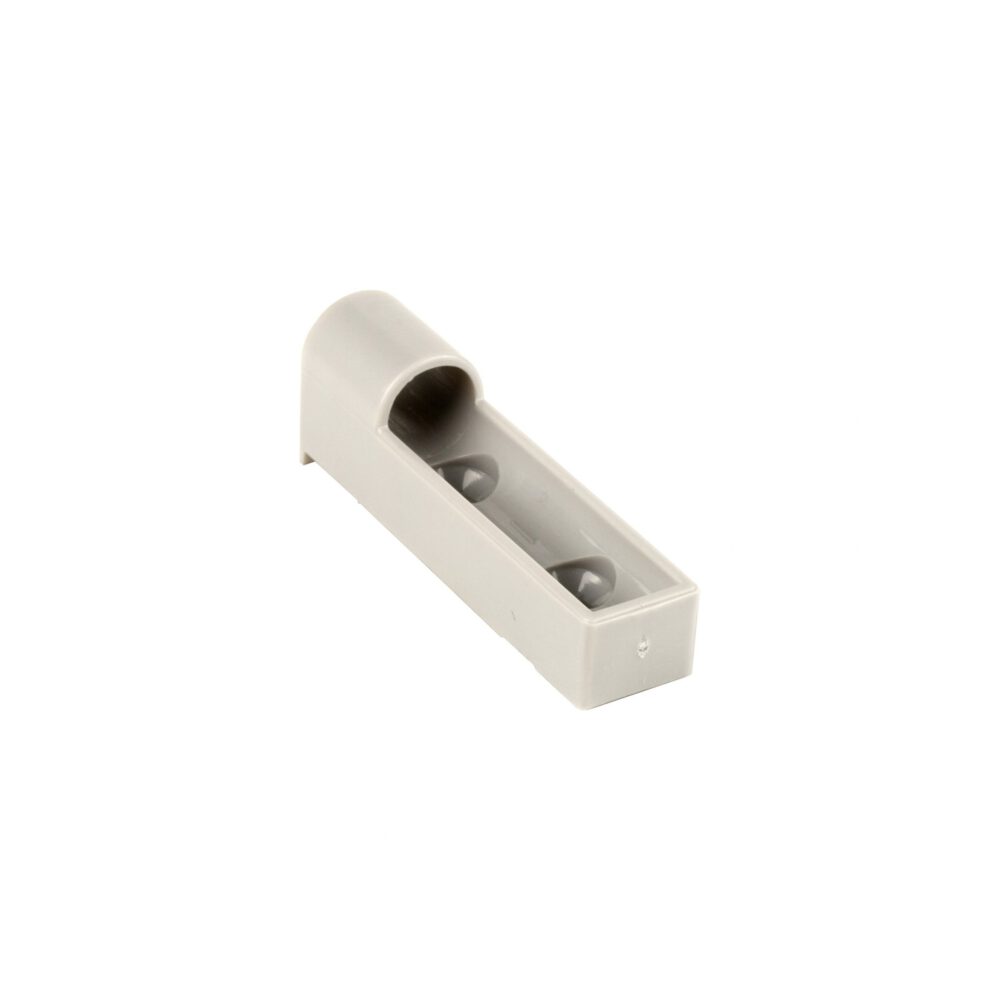 2 soft-close door dampers with linear mounting plate. For screw-on furniture - furniture dampers, soft-close, dampers, stop dampers for kitchen cabinets or cupboards for retrofitting.