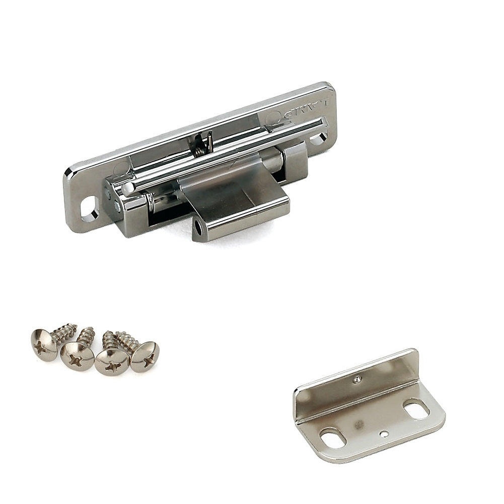 Lever lock, finger catch made of polyamide with a steel counter plate, LL-66 by SUGATSUNE / Lamp (Japan)