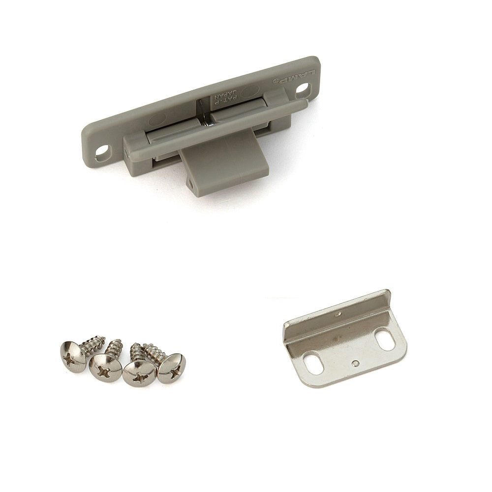 Lever lock, finger catch made of polyamide with a steel counter plate, LL-66 by SUGATSUNE / Lamp (Japan)