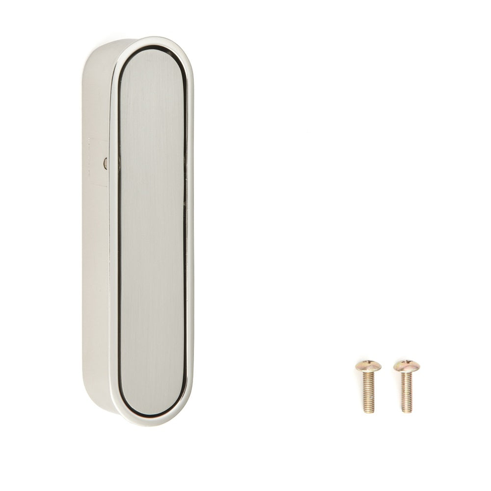 High-quality ZDC zinc alloy handle for recessed installation. Recessed handle FH-100AM-00 and FH-100BM-00 from Sugatsune / LAMP® (Japan)