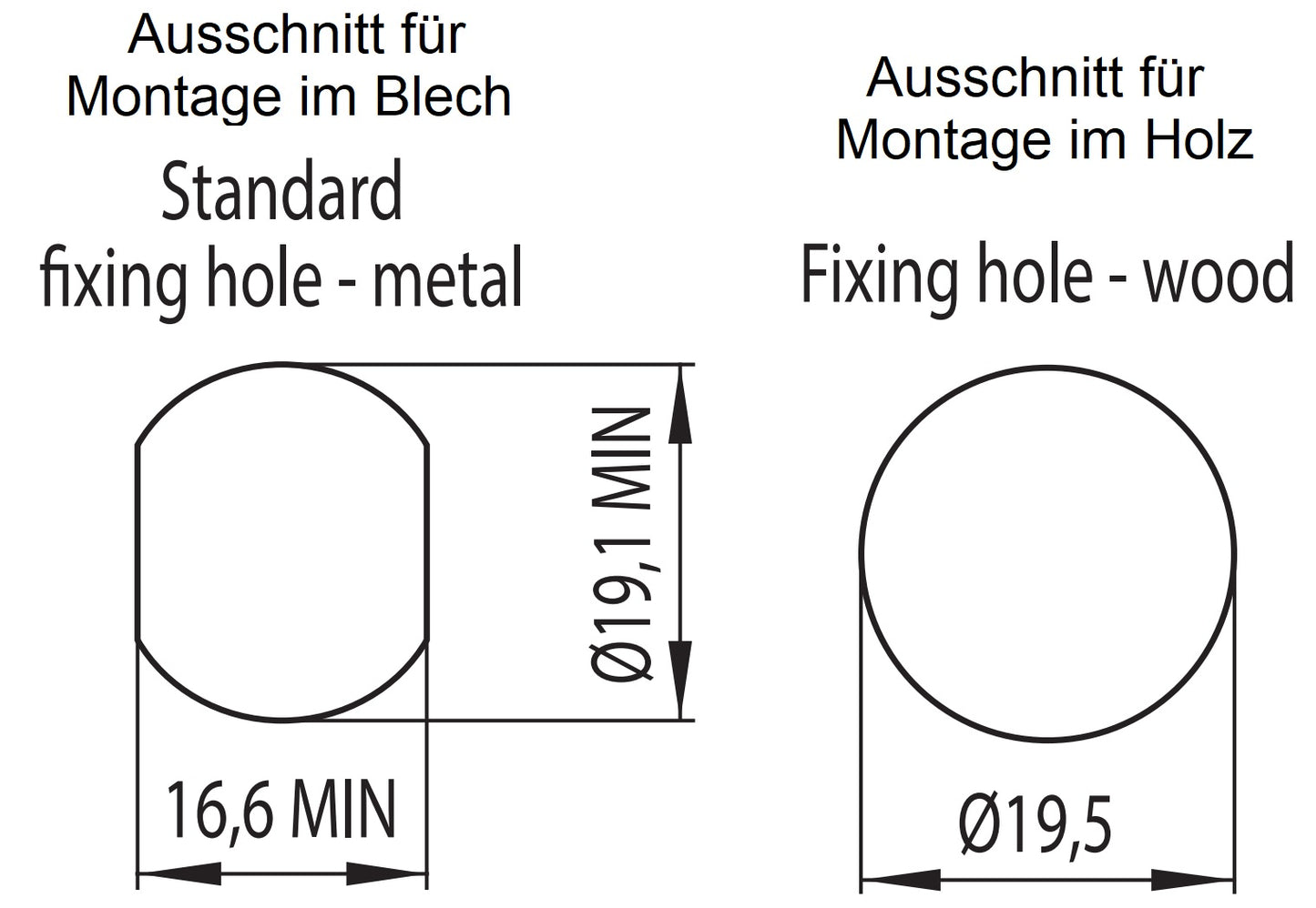 Drehriegelverschluss für Vorhängeschloss mit Grifffunktion, 32 mm (1,3″), Ausführung: rechts, 14.04.589-0. Drehriegelschloss für Vorhängeschloss mit Grifffunktion für Spinde, Blechschrank, Schließfachschrank, Spindschrank und viel mehr, von SISO Denmark