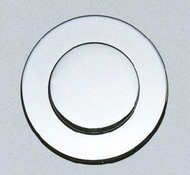 High-quality zinc alloy push-button handle, chrome-plated finish, 18.8 mm (0.8") PK03CR. A high-quality, solid and elegant push-lock made of zinc alloy for drawers, RV furniture, boats, private aircraft, and much more, from Sugatsune / LAMP® (Japan).