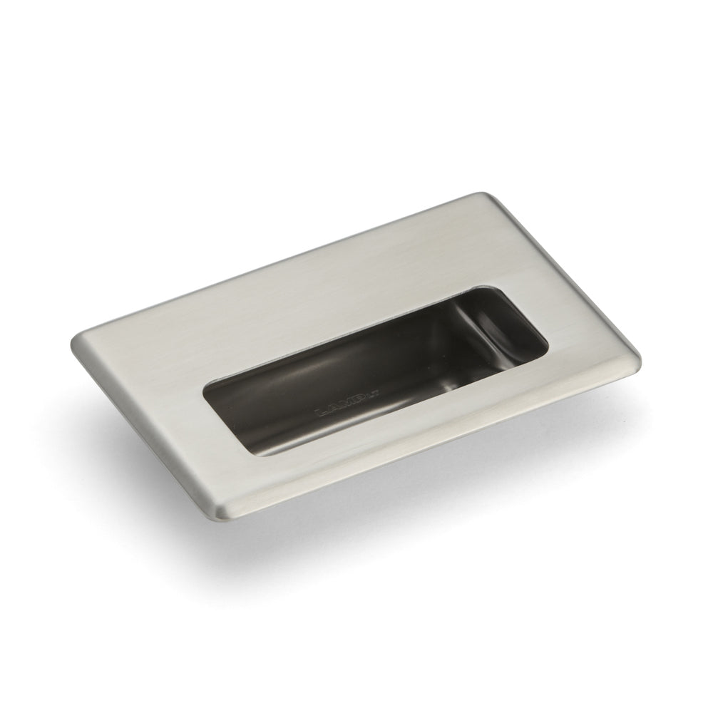 Coque de poignée exclusive en acier inoxydable SUS304, 138 mm (5,5″) HH-FC-1. Poignée encastrée en acier inoxydable V2A, satiné mat, pour tiroirs, armoires, environnements humides, navires, machines et appareils de Sugatsune / LAMP® (Japon)