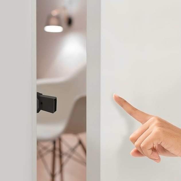 Schwerlast-Druckschnäpper magnetisch, Push-to-Open für extra schwere grifflose Türen Touch-Latch ML-ZN80 von SUGATSUNE / Lamp (Japan)