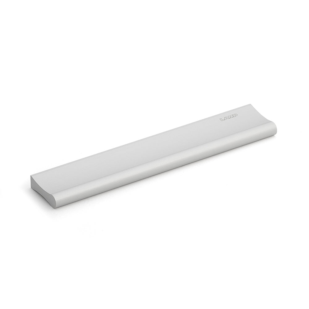 Long furniture handle made of robust aluminum alloy, surface: anodized, 180 mm (7.1") AOT35-180. Door handle AOT35-180 for drawers, furniture doors, kitchen cabinets, office cabinets, and much more, from Sugatsune / LAMP® (Japan)