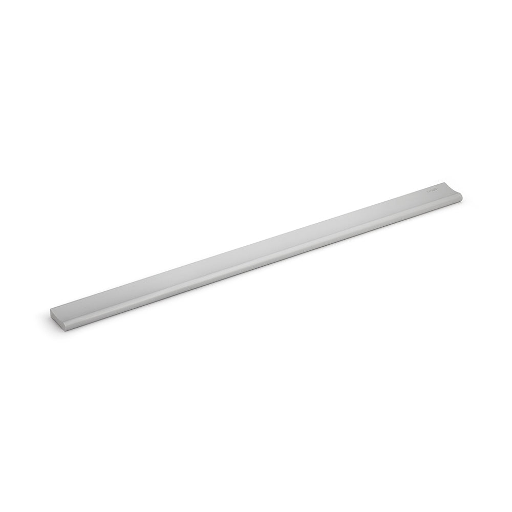 Long furniture handle made of robust aluminum alloy, surface: anodized, 500 mm (19.7") AOT35-500. Door handle AOT35-500 for drawers, furniture doors, kitchen cabinets, office cabinets, and much more, from Sugatsune / LAMP® (Japan)