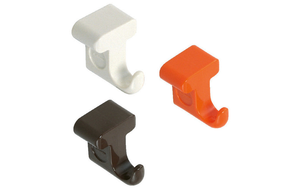 Extra-strong magnetic hook, load capacity: 2 kg, finish: ivory, 43.5 mm (1.8"), MJ-45I. Key hook for refrigerators, magnetic boards, key walls, lockers, metal cabinets, metal walls, and much more, by Sugatsune / LAMP® (Japan)