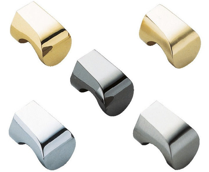 Poignée de meuble de haute qualité en alliage de zinc, surface : chromée, 21 mm (0,9″) MKZ-21CR. Poignée en alliage de zinc pour tiroirs, portes de meubles, armoires de cuisine, armoires de bureau et bien plus encore, de Sugatsune / LAMP® (Japon)