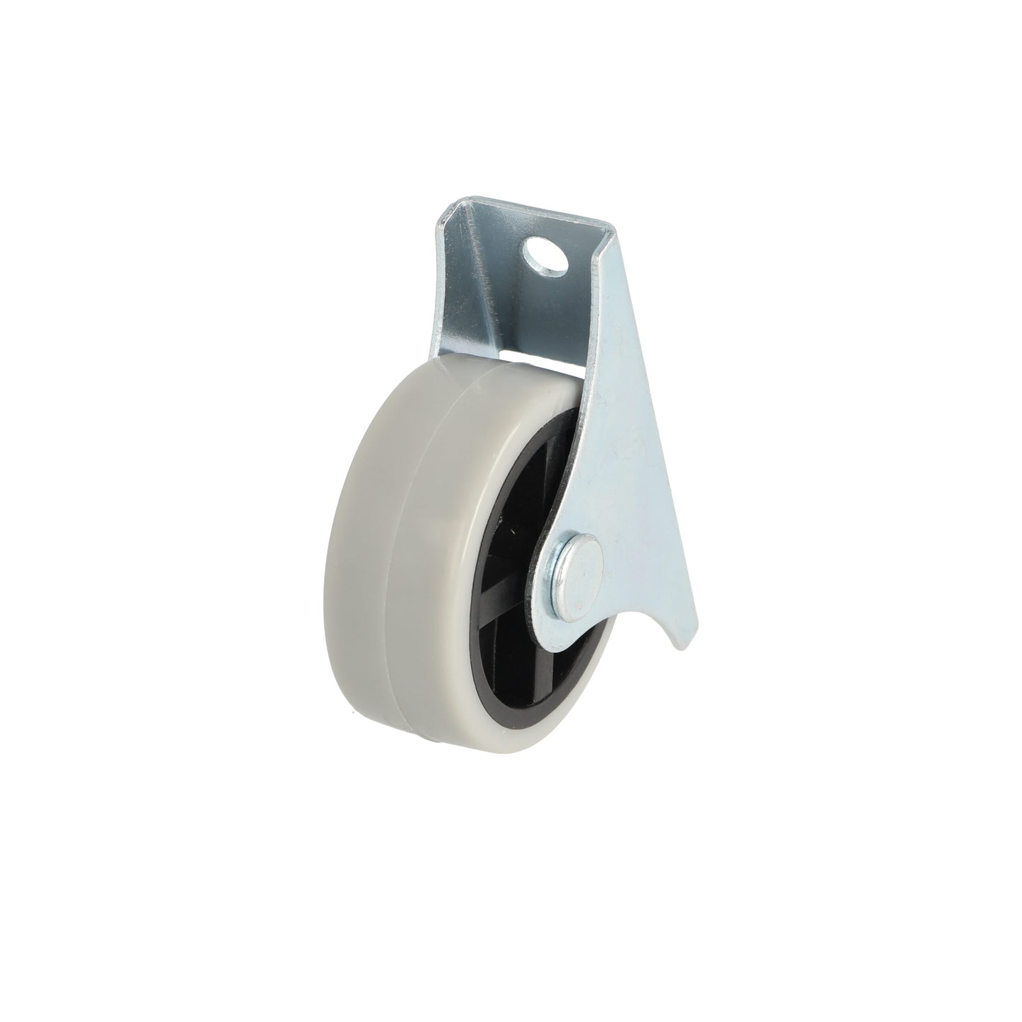 4 roulettes pour meubles, en polyuréthane robuste, surface : grise, 40 mm (1,6″), 08.06.044-0. Jeu de roulettes pour commodes sous le lit, coffres à jouets, caisses, appareils électroménagers, meubles et bien plus encore, de SISO Danemark