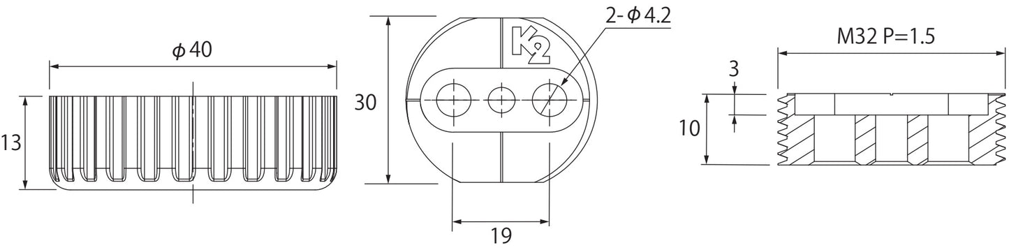 4 vérins de nivellement robustes pour meubles, capacité de charge : 800 kg, noir, diamètre : ⌀40 mm, standard, B571-40-BK pour pieds de table, pieds de meubles, pieds d'armoires