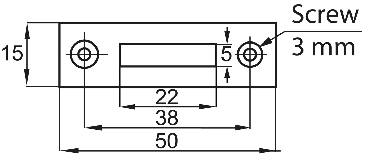 High-quality roller shutter lock, surface: nickel-plated, 14.01.457-0 for roller shutters, furniture sliding doors