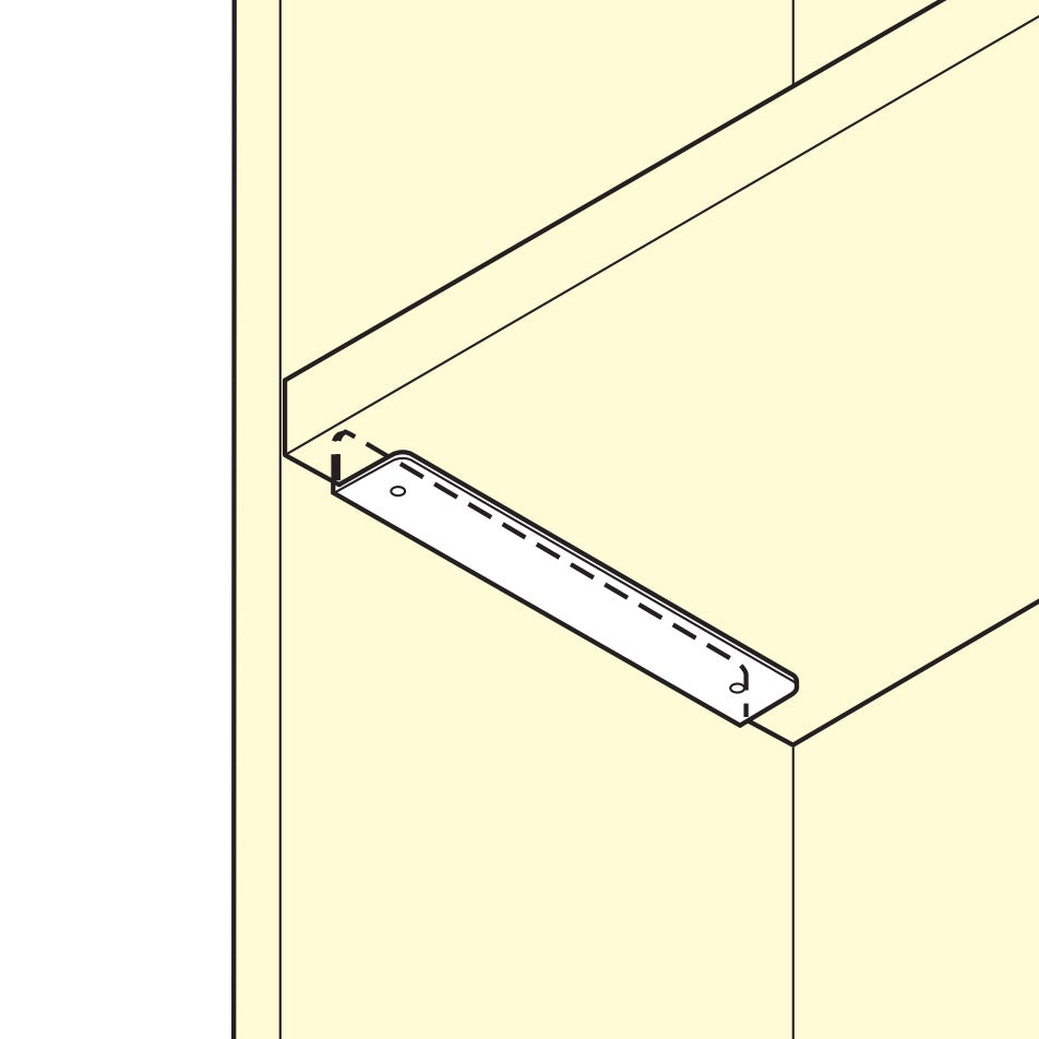 2 Stück hochwertiger rostfreier Regalträger, aus massivem rostfreiem Edelstahl, Tragkraft: 130 kg (287 lbs), 280 mm (11,1″), SSA-280H. Fachbodenträger für Badezimmer, Hotel, Sauna, Außenbereich und viel mehr, von Sugatsune / LAMP® (Japan)