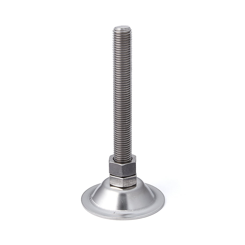 Leveling glides, stainless steel ADPS75-16-130, from Sugatsune / LAMP (Japan)