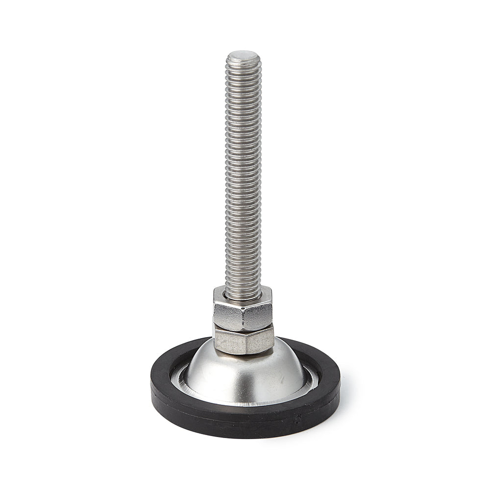 Leveling glides, stainless steel ADRS37-8-60, from Sugatsune / LAMP (Japan)