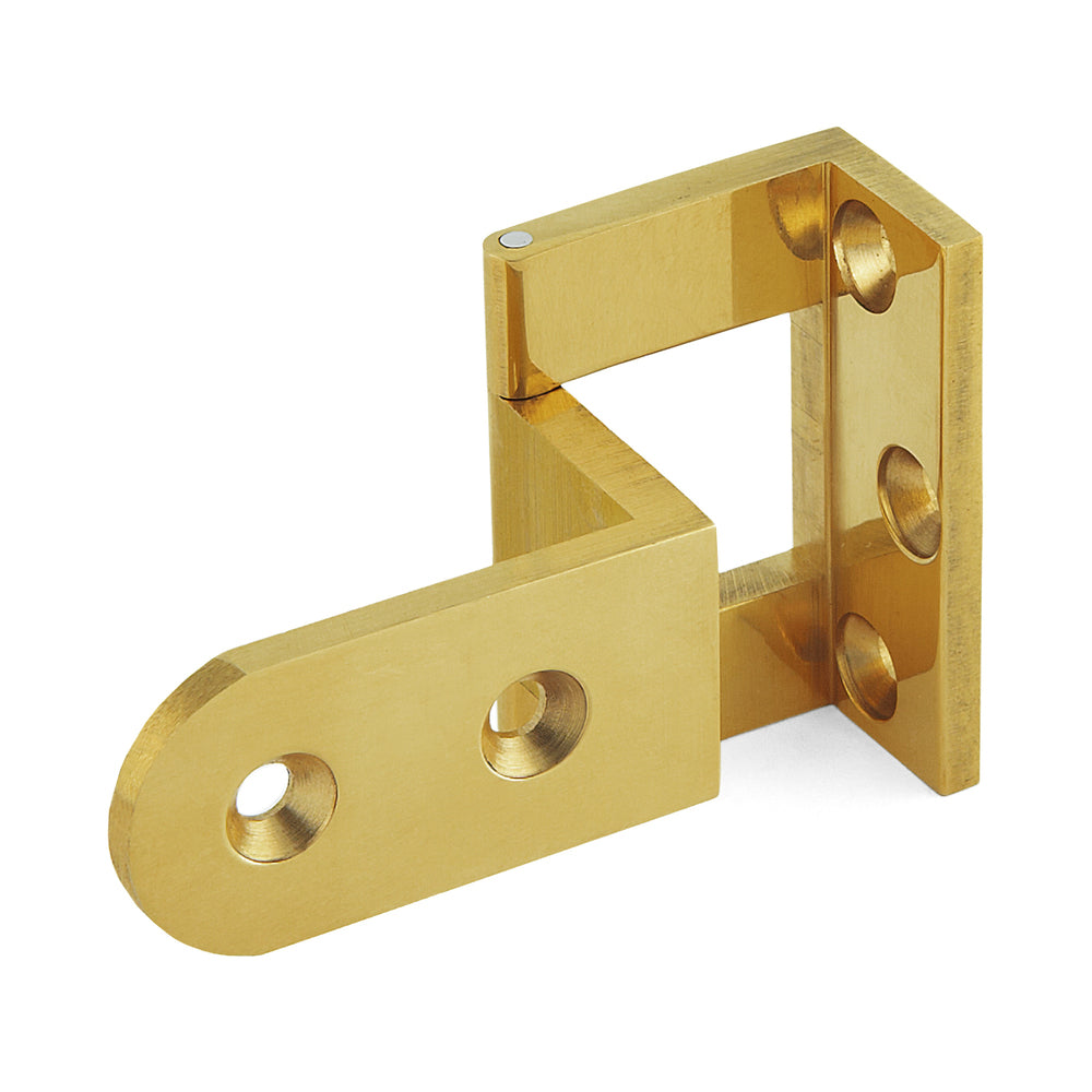 Angle hinge, surface-mounted AHS-20M, by Sugatsune / LAMP (Japan)