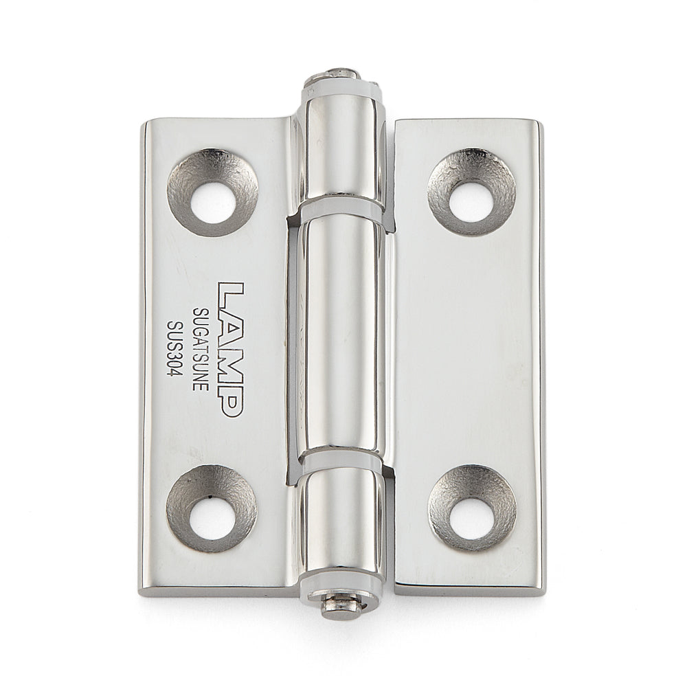Hinge for aluminum profile, both 30 mm wide, AS-HG-SUS-M3030, by Sugatsune / LAMP (Japan)