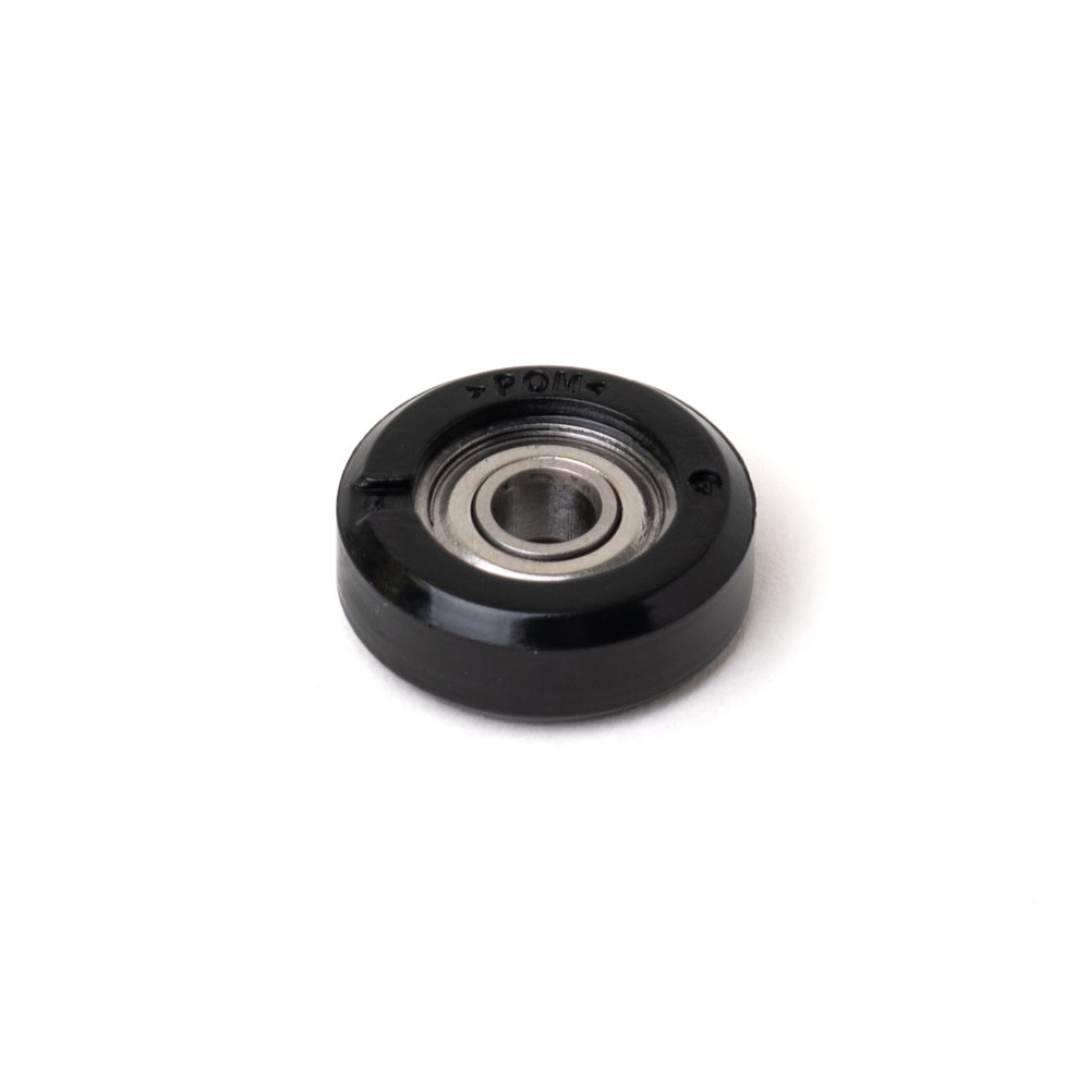 Medium-duty caster with steel insert, flat running surface DT-17-604ZZ-CB, from Sugatsune / LAMP (Japan)