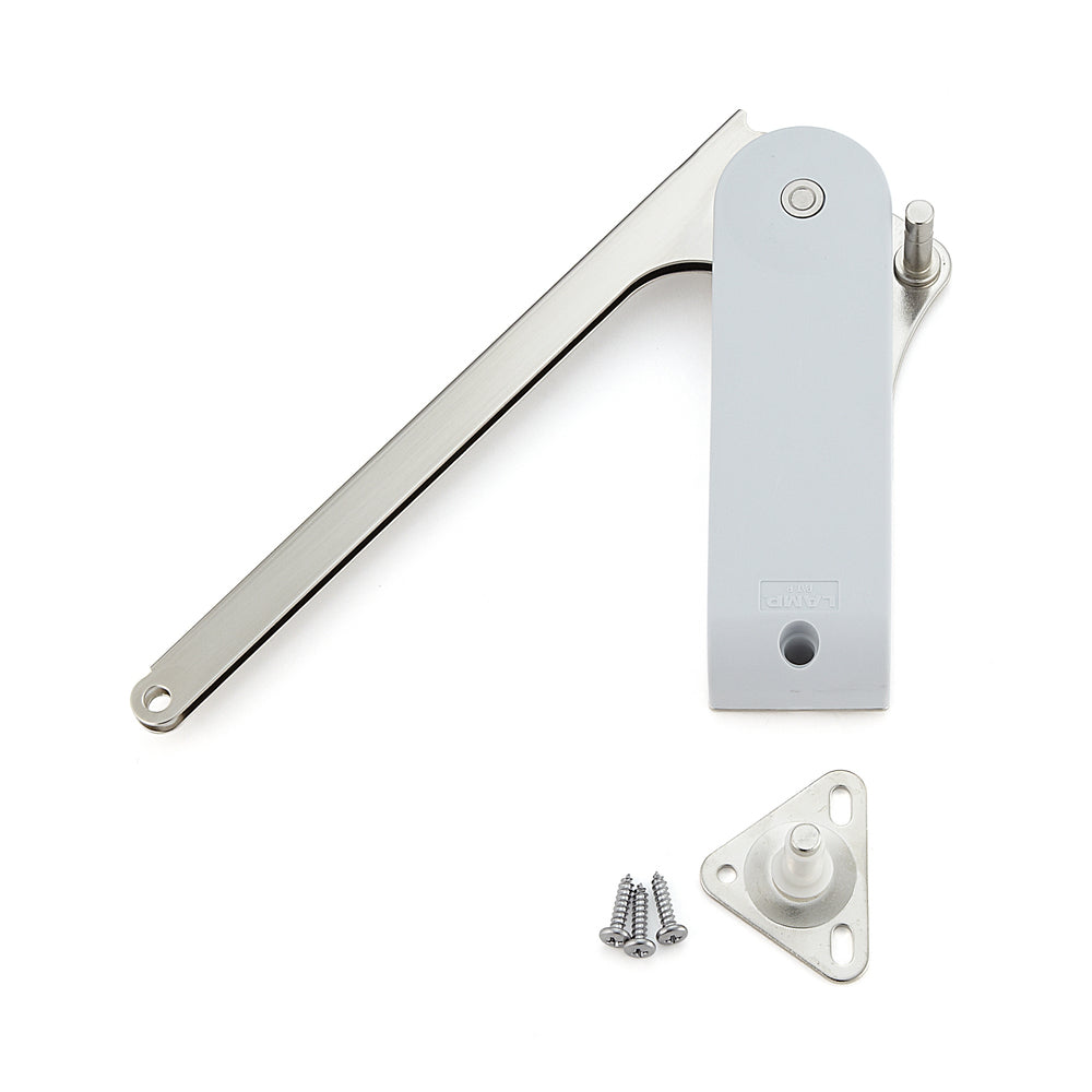 Heavy-duty soft-down flap fitting HDSN-30HL, by Sugatsune / LAMP (Japan)