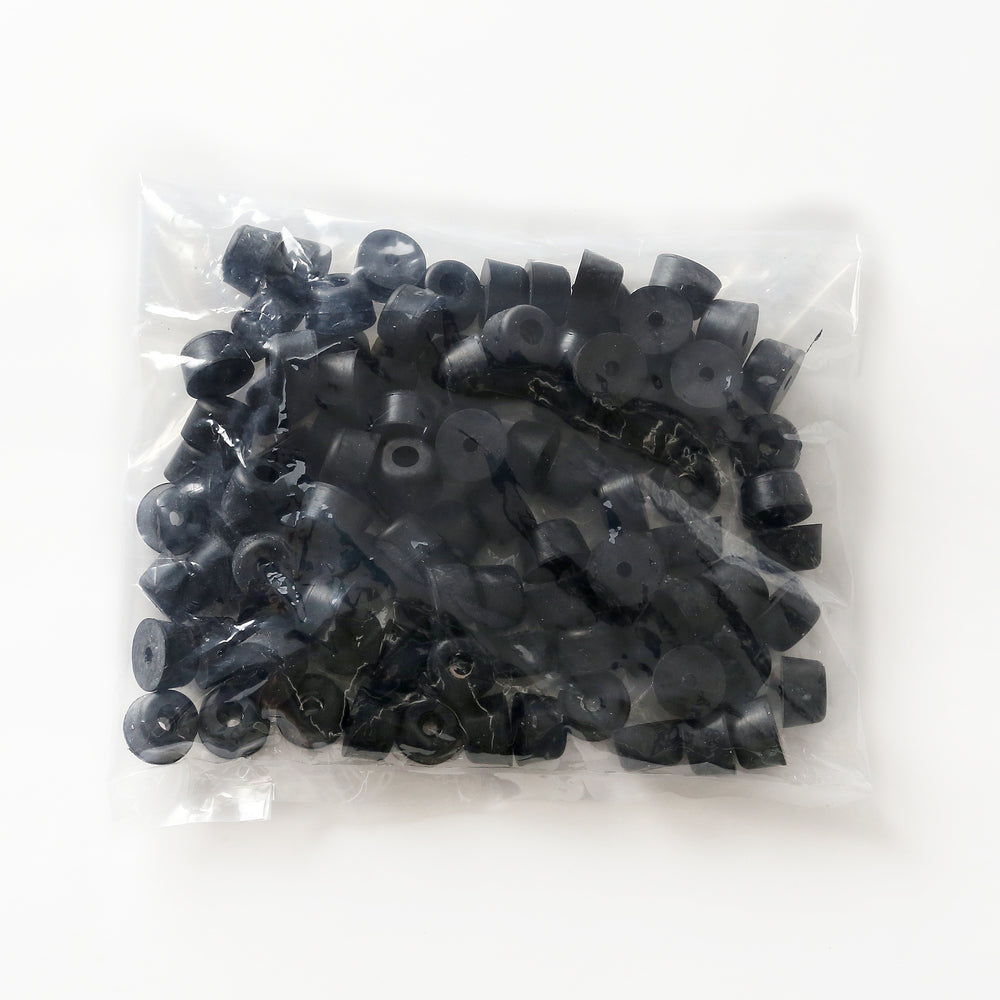 Stellfuß, Gummi, Packung à 100 Stk. K-18-P100, von Sugatsune / LAMP (Japan)