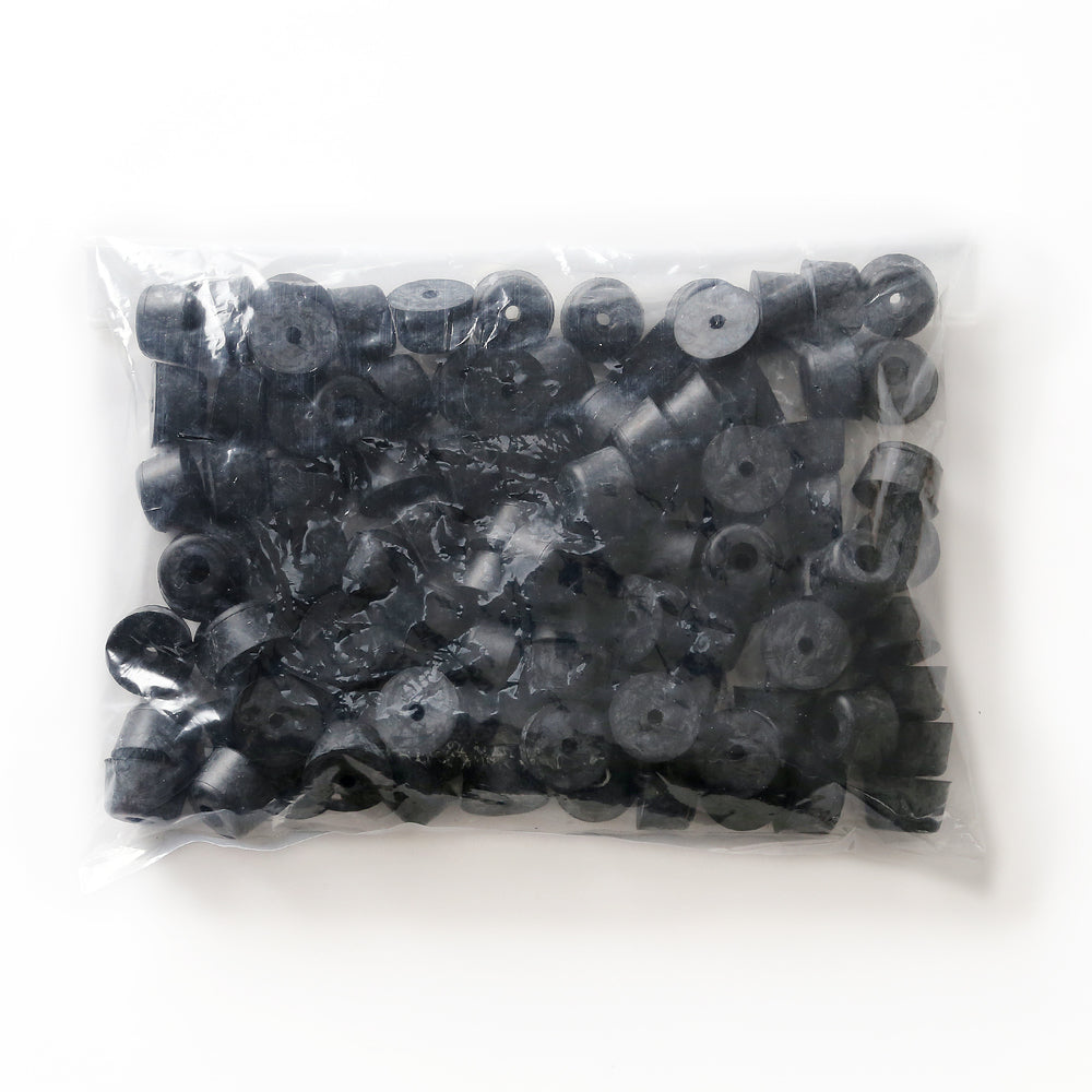 Stellfuß, Gummi, Packung à 100 Stk. K-23-P100, von Sugatsune / LAMP (Japan)