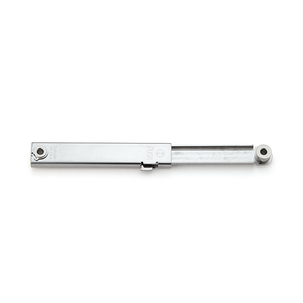 Mini-Klappenbeschlag, mit Arretierung L-SL140, Länge: 140 mm, von Sugatsune / LAMP (Japan)