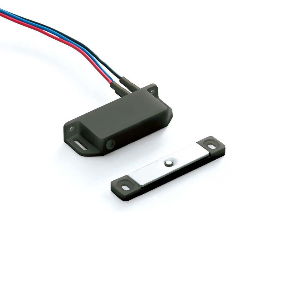 Magnetic catch, encased, with switch MC-JM74SW-30, from Sugatsune / LAMP (Japan)