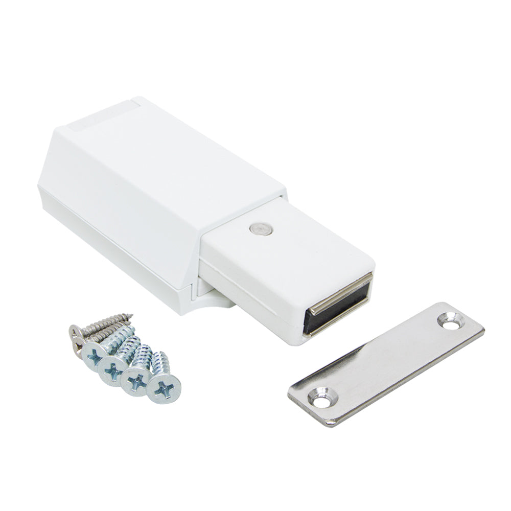Magnetischer Druckschnäpper, Schwerlast, weiß ML-ZN80WT, von Sugatsune / LAMP (Japan)