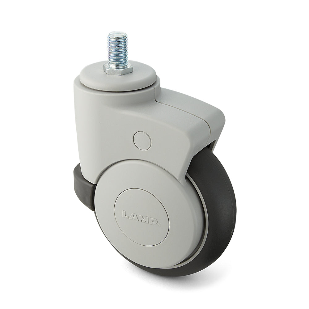 Rolle mit Doppelbremssystem, mit Platte MX-125N16, von Sugatsune / LAMP (Japan)