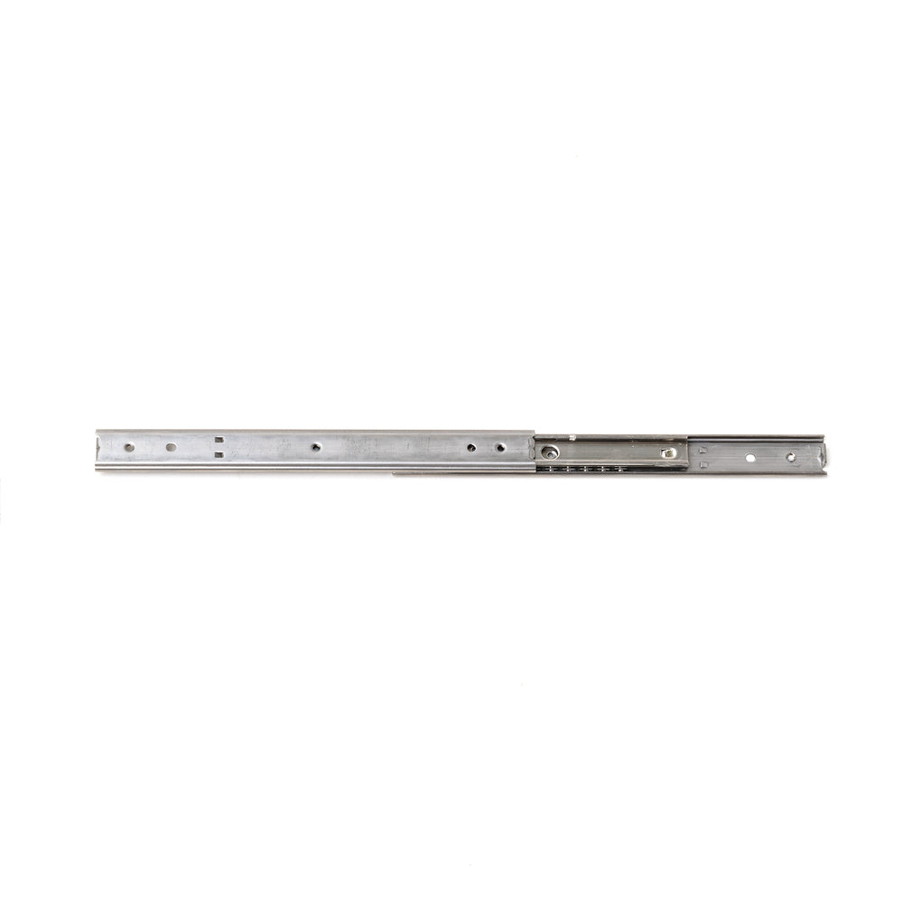 Full extension soft-close drawer slide, stainless steel SCR3-15S-150B, by Sugatsune / LAMP (Japan)