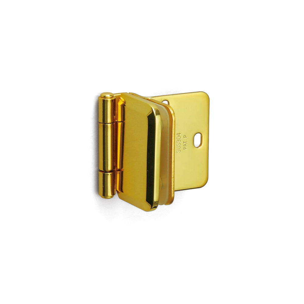Glass door hinge, semi-flush mount XL-GH03-48-8GC, by Sugatsune / LAMP (Japan)