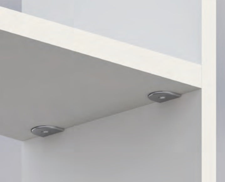 Lot de 20 boulons de connexion robustes pour alésage ⌀6 mm, en Zamak, 11 mm (7/16″), 8083901 pour la connexion de meubles