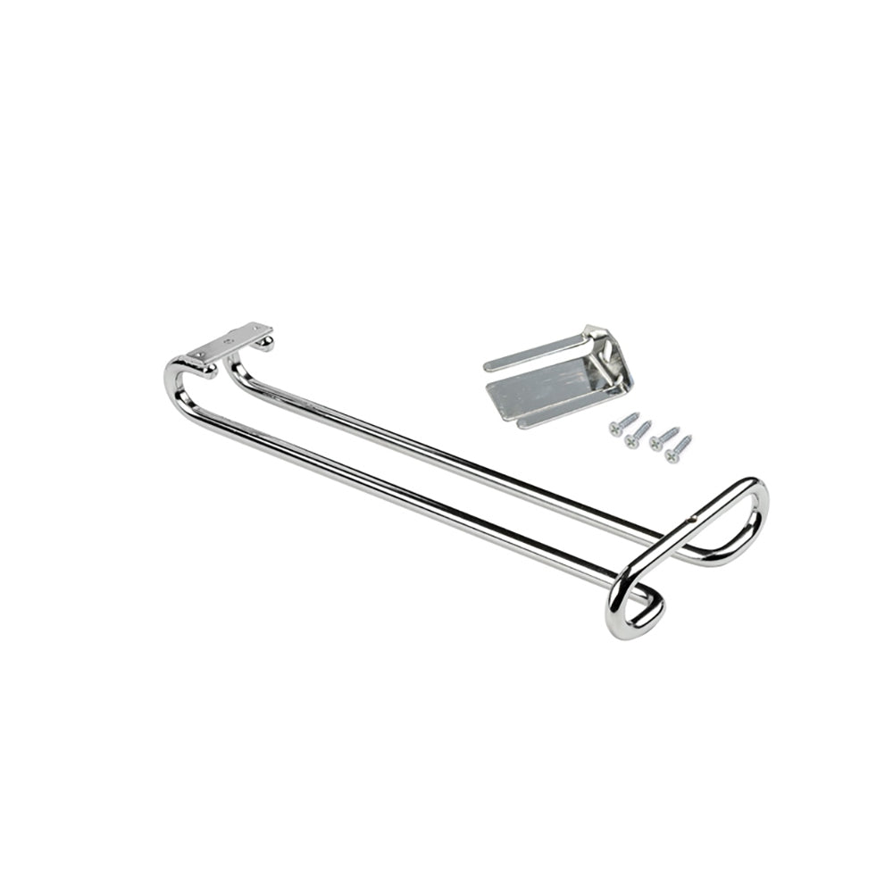 High-quality wine glass holder, made of steel, chrome-plated, 280 mm (11-1/32″), 8930011 for wine glasses, champagne glasses, cocktail glasses, cognac glasses, goblets