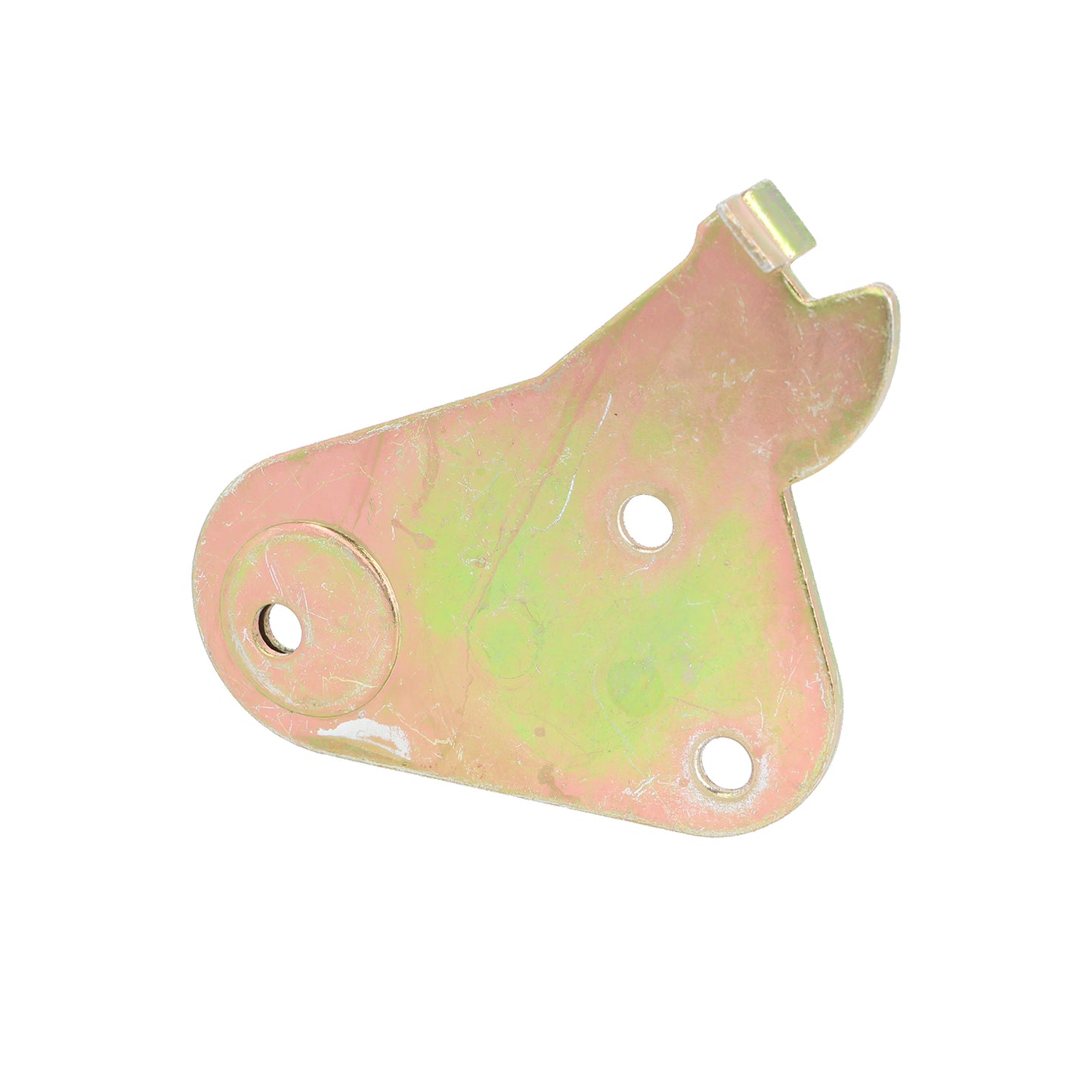 2 weather-resistant locking pawls, made of robust steel, galvanized, yellow, 04.05.015-2 (04.05.015). Latch levers for garden loungers, deck chairs, sun loungers, outdoor furniture, patio furniture, garden furniture, and much more, from SISO Denmark