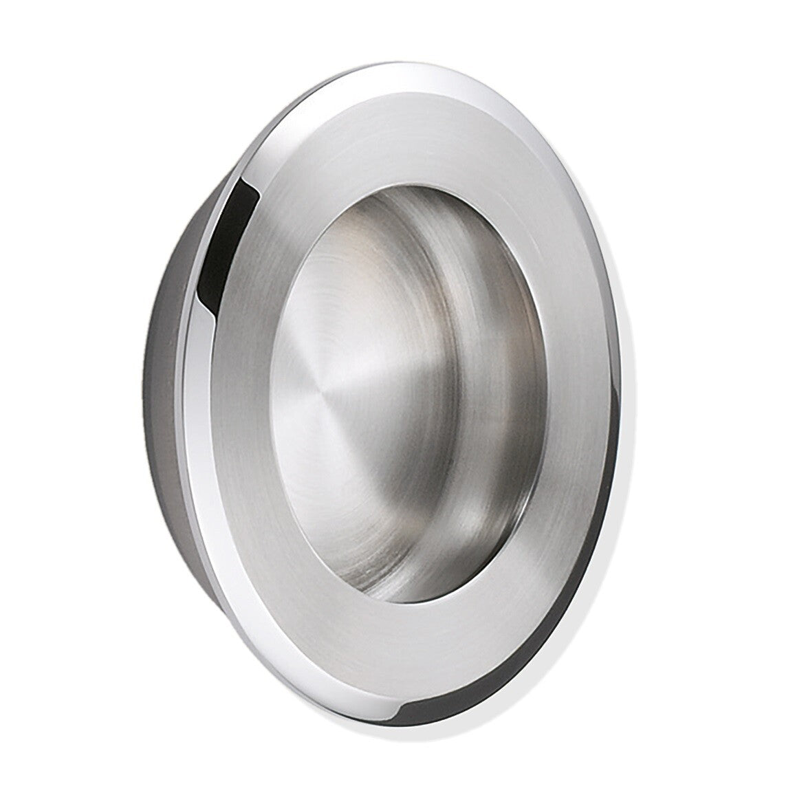 ZweiL® stainless steel flush pull, 80 mm (3.2") ZL-2501-80. High-quality, solid and elegant flush pull made of the finest V4A (SUS316) stainless steel for exclusive interior design and high-quality furnishings by Sugatsune / LAMP® (Japan).