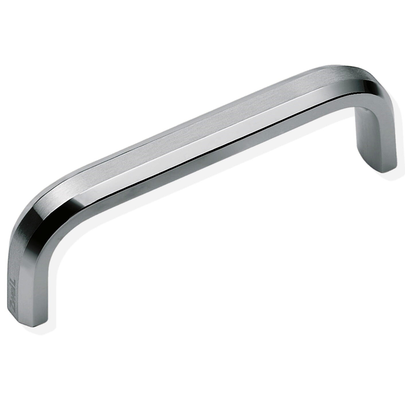 ZweiL® stainless steel furniture handle, 138 mm, ZL-2002-128. Furniture handle made of the finest V4A (SUS316) stainless steel for exclusive interior design and high-quality furnishings by Sugatsune / LAMP® (Japan).