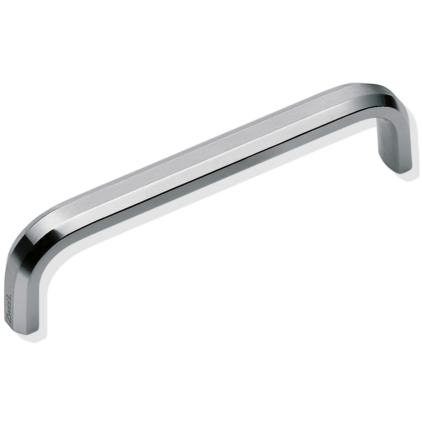 ZweiL® stainless steel furniture handle, 170 mm, ZL-2002-160. Furniture handle made of the finest V4A (SUS316) stainless steel for exclusive interior design and high-quality furnishings by Sugatsune / LAMP® (Japan).