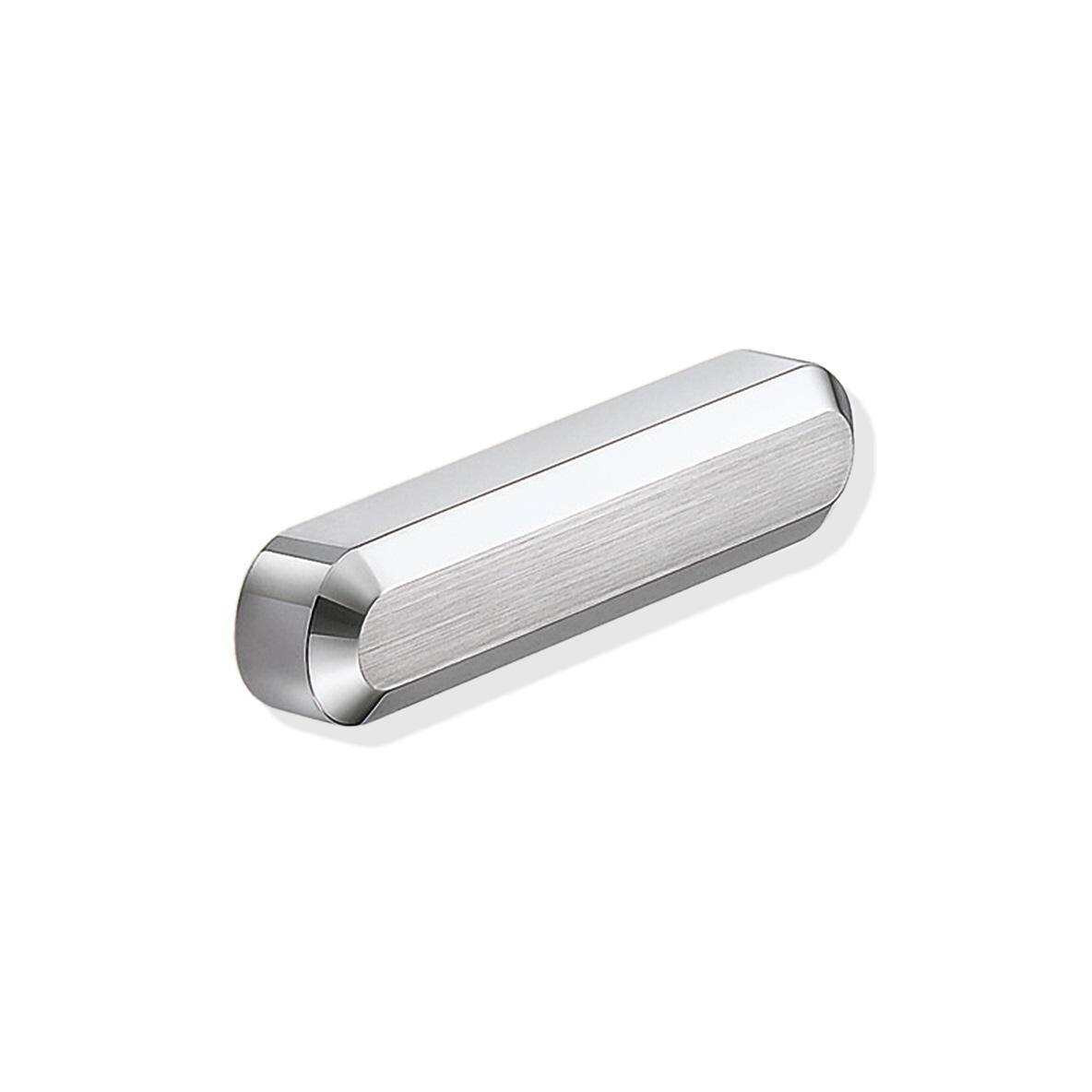 ZweiL® stainless steel furniture knob, 121 mm (4.8") ZL-2503-96. Furniture handle made of the finest V4A (SUS316) stainless steel for exclusive interior design and high-quality furnishings by Sugatsune / LAMP® (Japan).