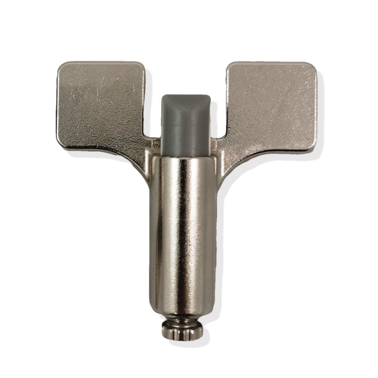 Soft-close damper, including housing, for GRASS NEXIS Slide-On and Click-On furniture hinges. For retrofitting or replacement.