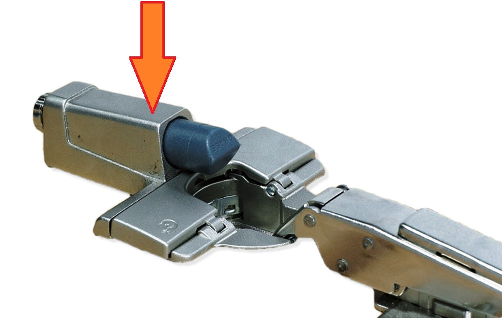 Soft-close damper set for GRASS NEXIS Impresso furniture hinges. For retrofitting or replacement.