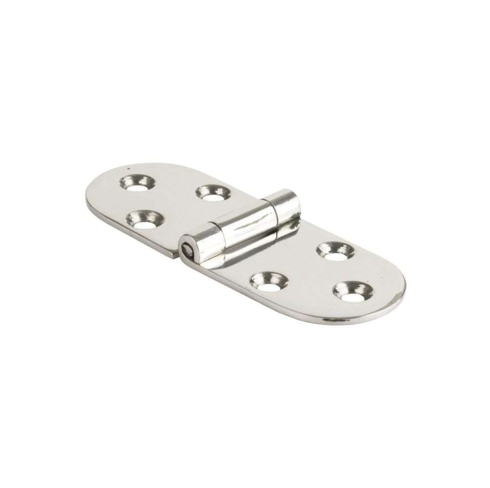 Set: 2 UMAXO® folding table hinges made of V4A (SUS316) stainless steel for folding tables. Furniture hinge, table hinge S.FH.3080.2SS