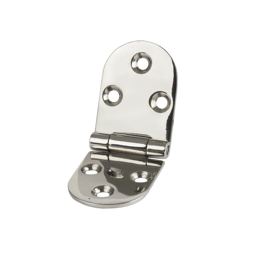 Set: 2 UMAXO® folding table hinges made of V4A (SUS316) stainless steel for folding tables. Furniture hinge, table hinge S.FH.3080.2SS