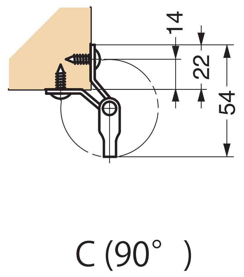 Flexibler schwenkbarer Edelstahl-Haken für ebene Fläche, Ecke oder Kante. DZ-270 von Sugatsune LAMP® / Japan