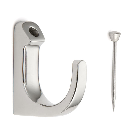 High-quality stainless steel hooks for quick, tool-free installation on plasterboard or drywall. Stainless steel hooks PF-22 and PF-30 from Sugatsune / LAMP® (Japan)