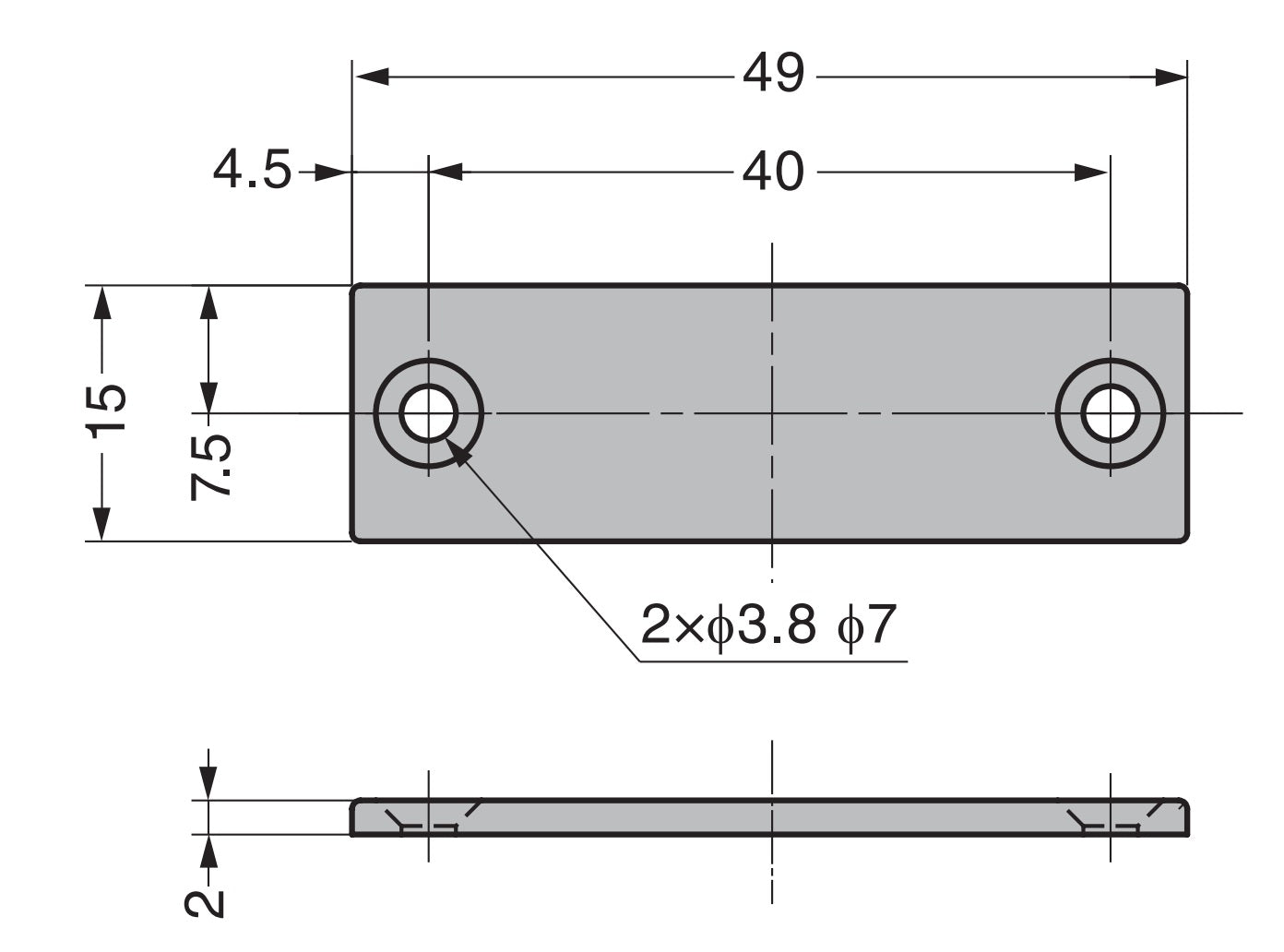 Versiegelter Magnetschnäpper für Reinraum mit Gegenplatte aus rostfreiem Stahl von SUGATSUNE / Lamp (Japan)