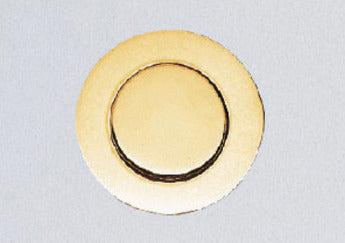 High-quality snap fastener with handle function, made of zinc alloy (ZDC), surface: gold-colored, glossy polished, version: left, PKL05LGA and PKLW. Solid snap fastener for yachts and much more, from Sugatsune / LAMP® (Japan)