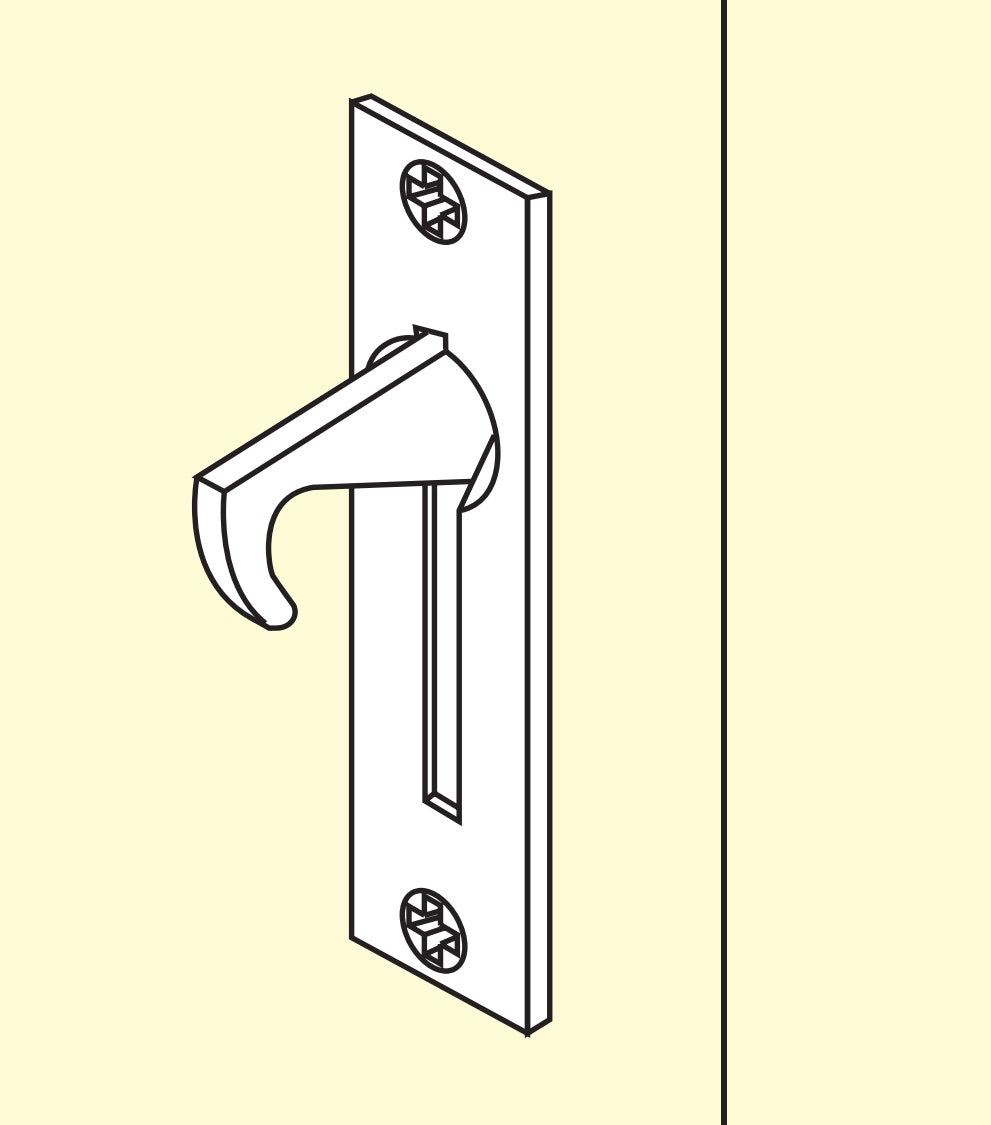 Edelstahl-Klappgriff SUS304, 100 mm (4″) ST-100. Edelstahl-Klappgriff aus rostfreiem Edelstahl V2A, satiniert matt, für Revisionsklappe, Revisionstür, Wartungstür, Wartungsöffnung, feuchte Umgebung, Schiff, Caravan von Sugatsune / LAMP® (Japan)