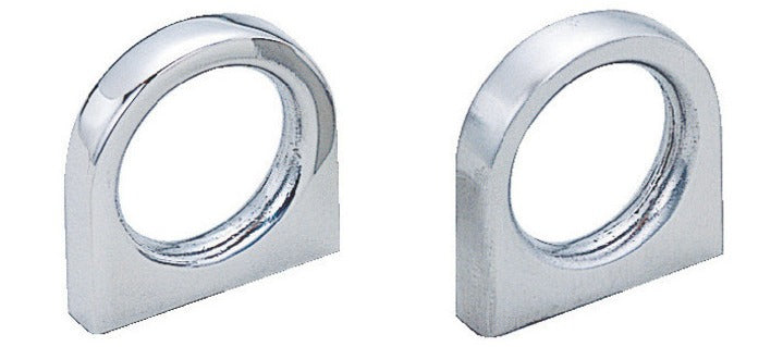 Edelstahl-Ringgriff SUS304, 24,5 mm (1″) SD-24M. Edelstahl-Ringgriff aus rostfreiem Edelstahl V2A, glänzend poliert, für Edelstahlküche, Badezimmermöbel, Medizinbereich, feuchte Umgebung, Schiff, Wohnmobil, von Sugatsune / LAMP® (Japan)