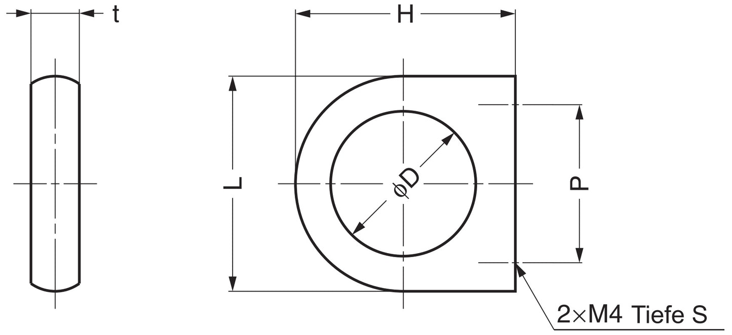 Edelstahl-Ringgriff SUS304, 30,5 mm (1,3″) SD-30M. Edelstahl-Ringgriff aus rostfreiem Edelstahl V2A, glänzend poliert, für Edelstahlküche, Badezimmermöbel, Medizinbereich, feuchte Umgebung, Schiff, Wohnmobil, von Sugatsune / LAMP® (Japan)
